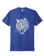 Load image into Gallery viewer, Tiger Growl Short Sleeve Tee - Royal - front