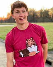Load image into Gallery viewer, Football Collie Short Sleeve Tee - front