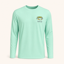 Load image into Gallery viewer, Crab Long Sleeve Performance Tee front view