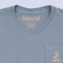 Load image into Gallery viewer, Golden Pond Pocket Tee - screen printed neck label