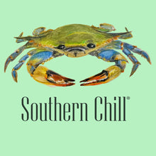 Load image into Gallery viewer, Crab on Long Sleeve Performance Tee - Green