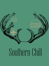 Load image into Gallery viewer, Copy of (SOLD OUT) Southern Chill Long Sleeve Holiday Antlers Tee