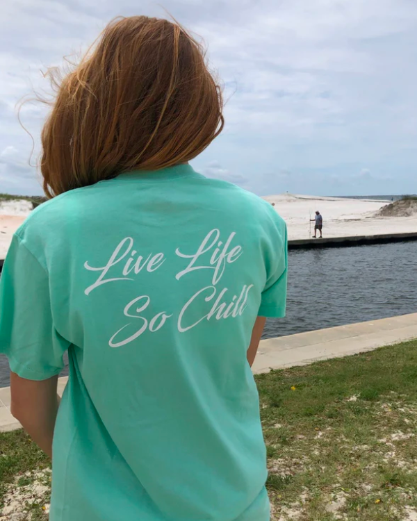 Live Life Classic Short Sleeve Tee - front