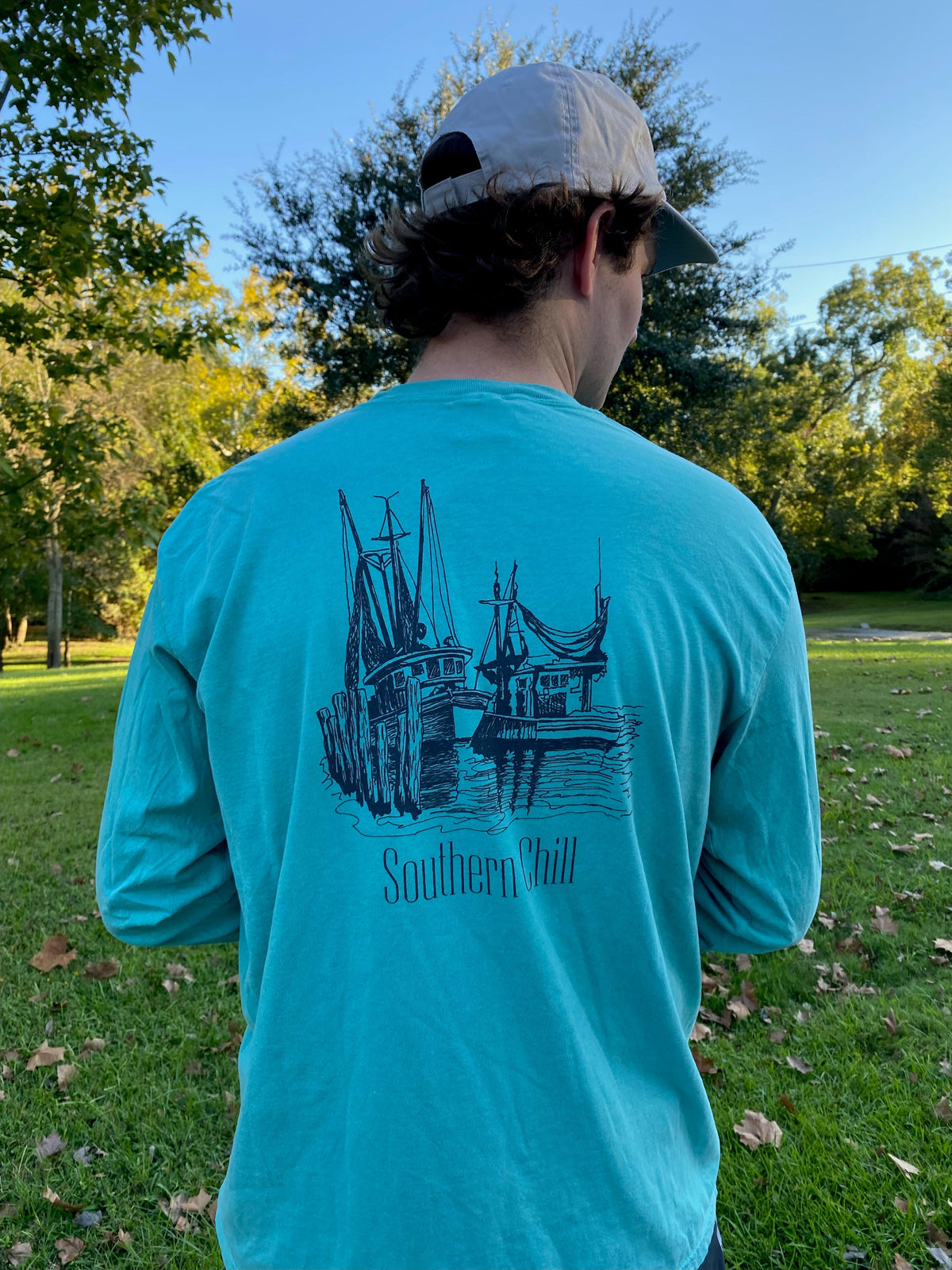 At Harbor Long Sleeve Tee - front