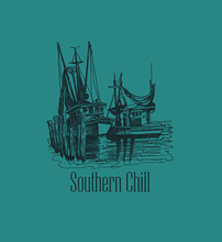 Load image into Gallery viewer, At Harbor Short Sleeve Tee - Seafoam - back
