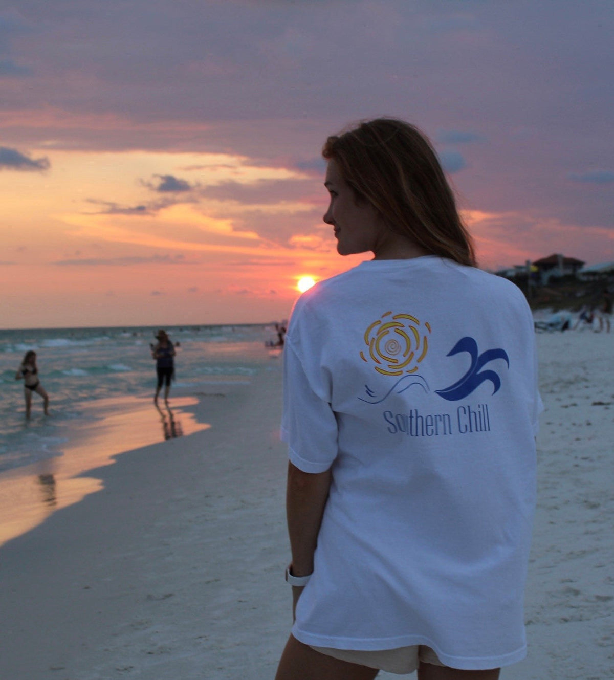 Sun and Sea Short Sleeve Classic Tee - front