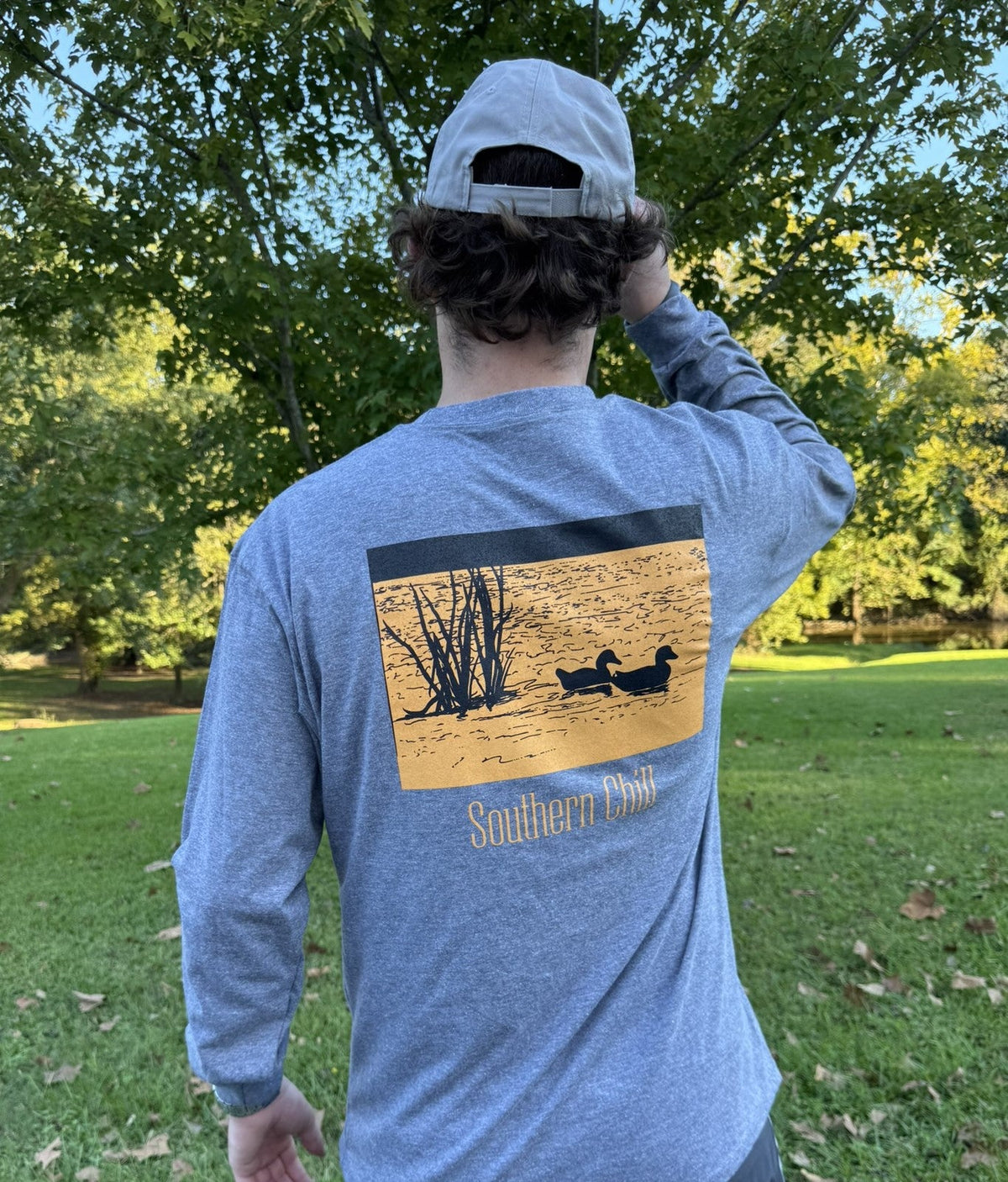 Golden Pond Long Sleeve Tee - front