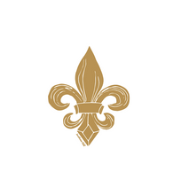 Load image into Gallery viewer, Fleur De Lis Ladies' White Dolman - detail
