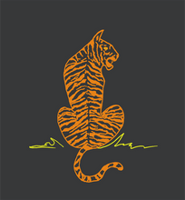 Load image into Gallery viewer, Tiger Back Short Sleeve Classic Tee - detail

