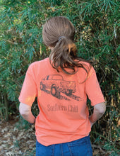 Load image into Gallery viewer, Mud Truck Pocket Tee Melon - detail
