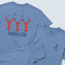 Load image into Gallery viewer, Crawfish Jam flat lay with screen printed neck label
