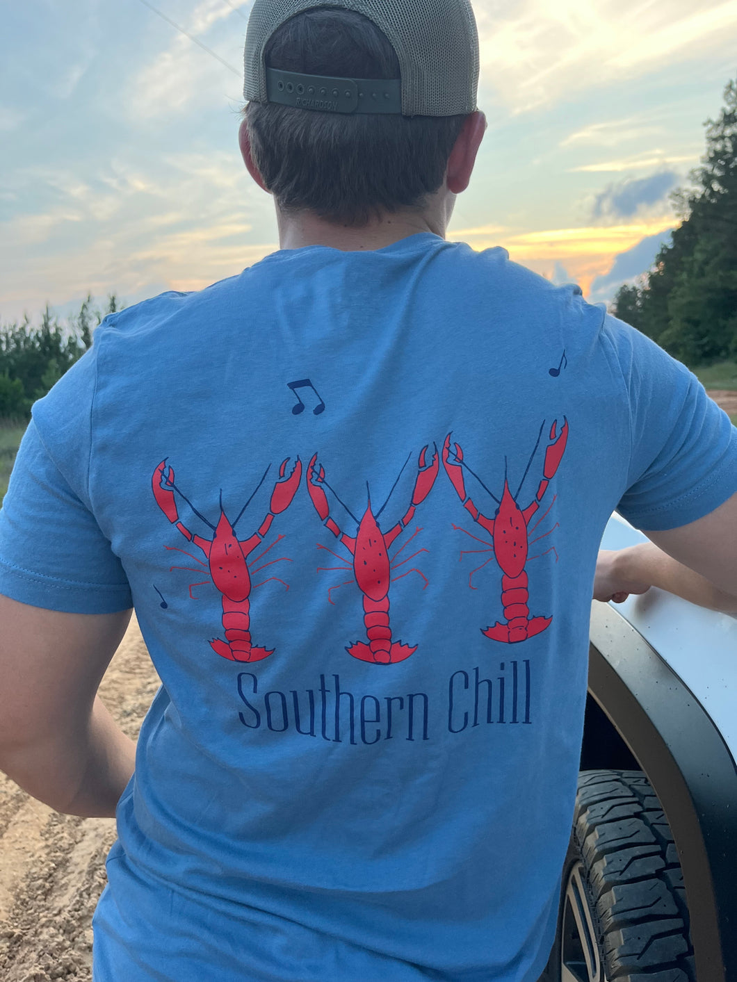Crawfish Jam on Blue