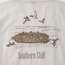 Load image into Gallery viewer, Duck Blind tee back screen-print detail
