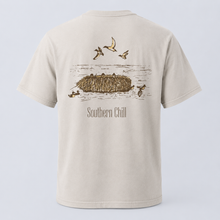 Load image into Gallery viewer, Duck Blind Short Sleeve Tee back view
