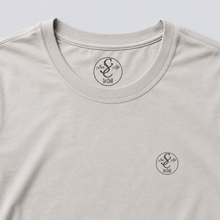 Load image into Gallery viewer, Duck Blind tee front logo and screen-printed neck label
