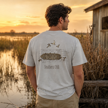 Load image into Gallery viewer, Duck Blind Short Sleeve Tee Louisiana marsh lifestyle
