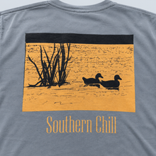Load image into Gallery viewer, Golden Pond Pocket Tee - back screen print detail
