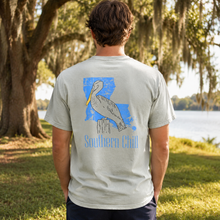 Load image into Gallery viewer, Louisiana Proud Short Sleeve Tee - Sandstone - Louisiana lifestyle
