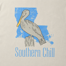 Load image into Gallery viewer, Louisiana Proud Short Sleeve Tee - Sandstone - back print detail
