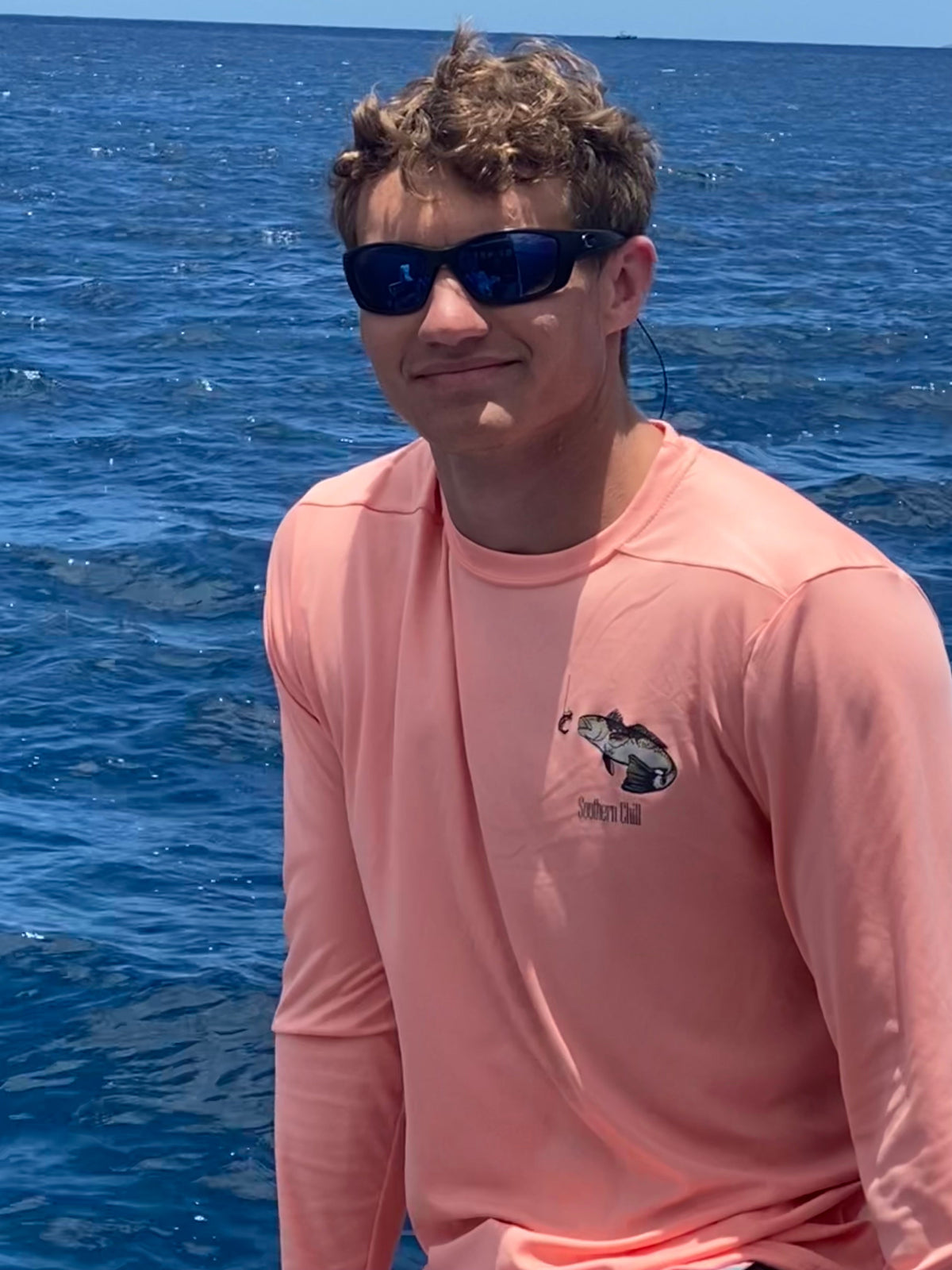 Redfish Long Sleeve Performance Tee - front