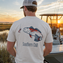 Load image into Gallery viewer, Redfish Short Sleeve Tee - Louisiana coastal lifestyle

