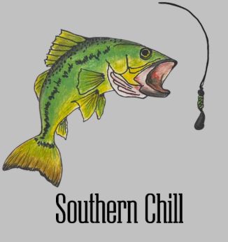 Bass on Long Sleeve Performance Tee - Silver