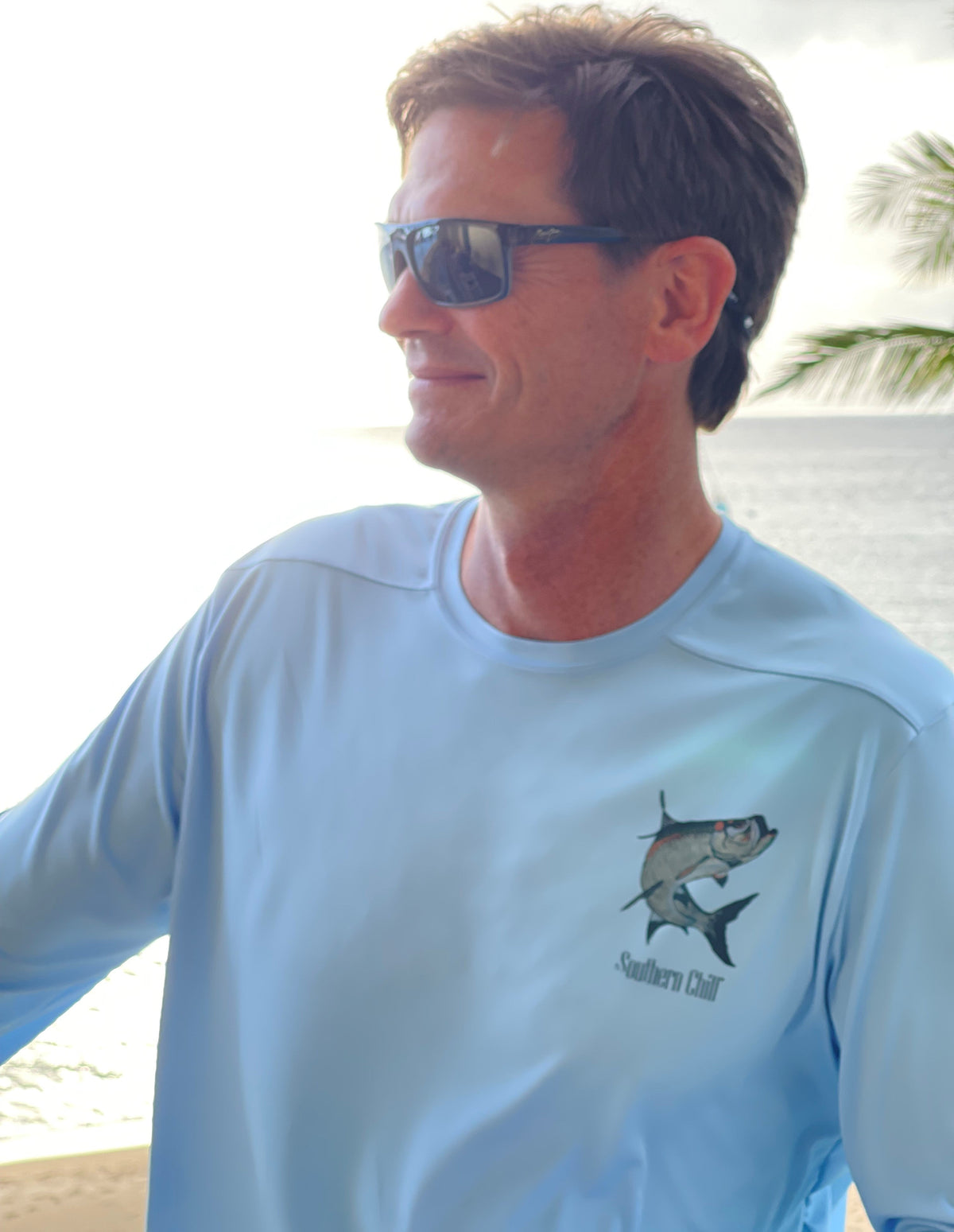 Tarpon Long Sleeve Performance Tee - front