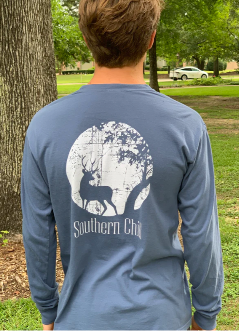 Moon Deer Long Sleeve Tee