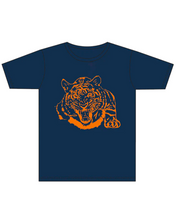 Load image into Gallery viewer, Midnight Navy and Orange Tiger Claw
