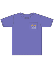 Load image into Gallery viewer, Logo Pocket Tee Violet
