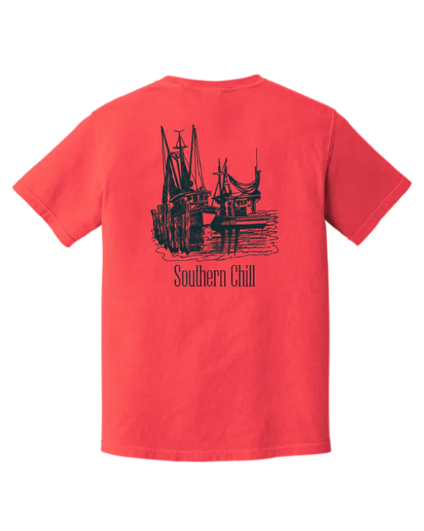 At Harbor Short Sleeve Tee - Watermelon