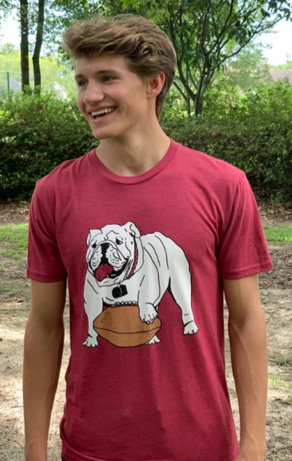 Bulldog Pride on Maroon