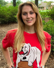 Load image into Gallery viewer, Bulldog Pride on Red
