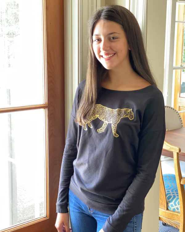 Cat-a-Chameleon Long Sleeve Ladies Top