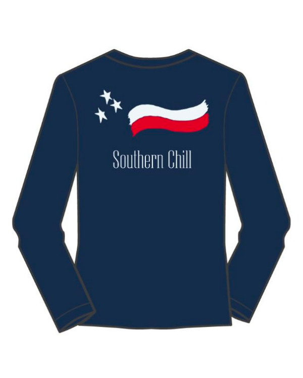 Stars and Stripes Long Sleeve Pocket Tee