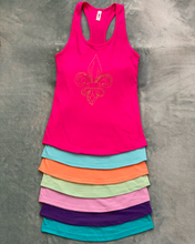 Load image into Gallery viewer, Fleur De Lis Tanks- available in 7 colors!
