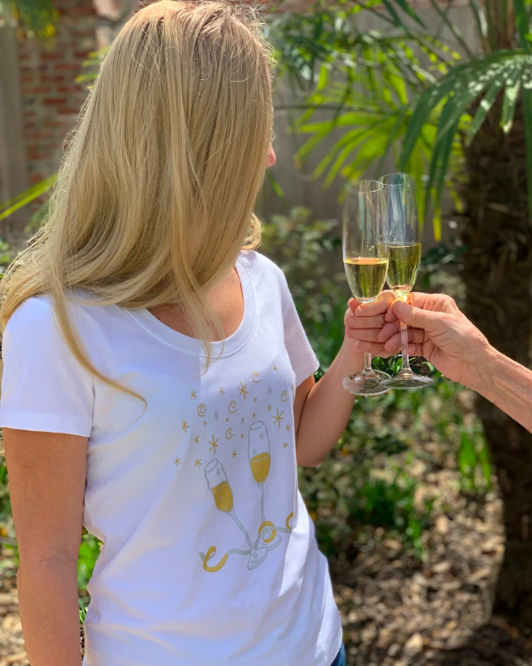 CHEERS! Ladies Scoop Neck Top