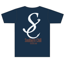 Load image into Gallery viewer, Promo Pocket Tee Navy
