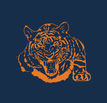 Load image into Gallery viewer, Midnight Navy and Orange Tiger Claw
